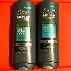 Dove men + care blue eucalyptus body wash relaxing